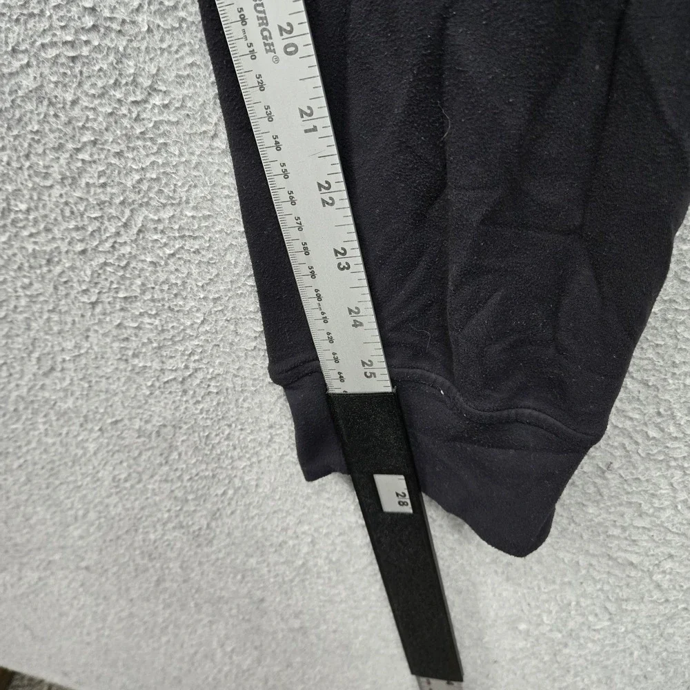 Lululemon Women Activewear Pants 10 Black Joggers High Rise Pockets 28